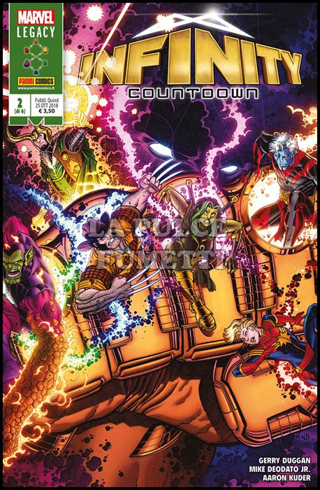 MARVEL MINISERIE # 205 - INFINITY COUNTDOWN 2 - MARVEL LEGACY